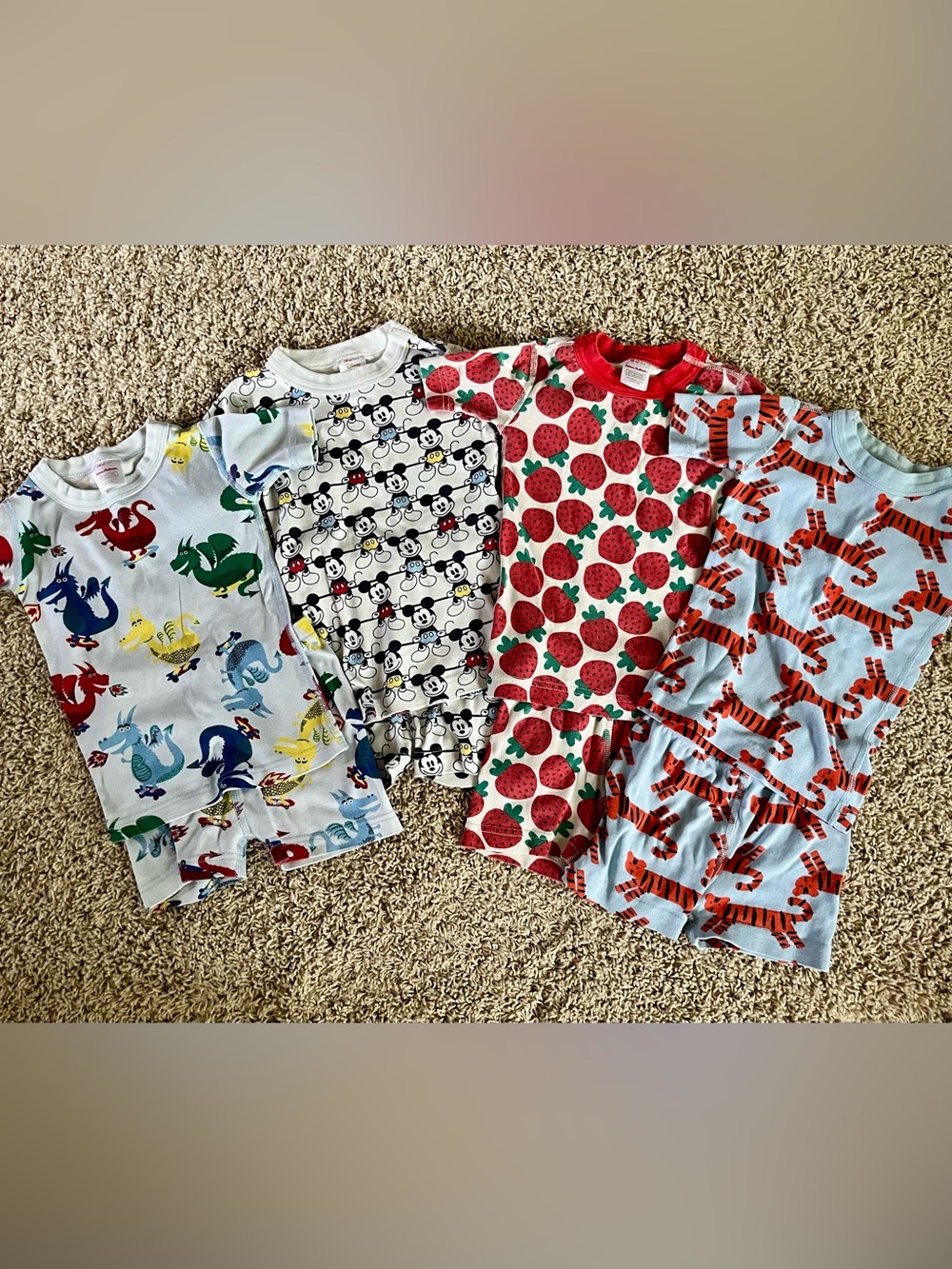 Hanna Andersson size 100 pajama lot
